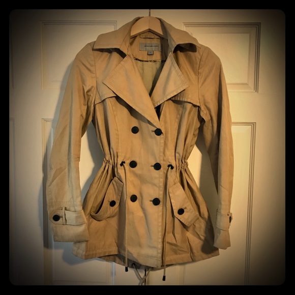 Vintage Hooded Trench - Picture 1 of 6